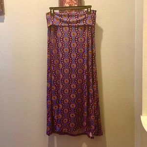 👗 LuLaRoe Geometric Maxi Skirt/Dress